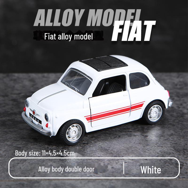 

Модель мини-автомобиля Fiat: Классическое украшение для торта в виде игрушечной машинки для детей