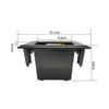 Car QI Wireless Charger 15w Fast Charging Plate Phone Holder Wireless Phone Charger For Porsche Cayenne 2018 2019 2020 2021 2025