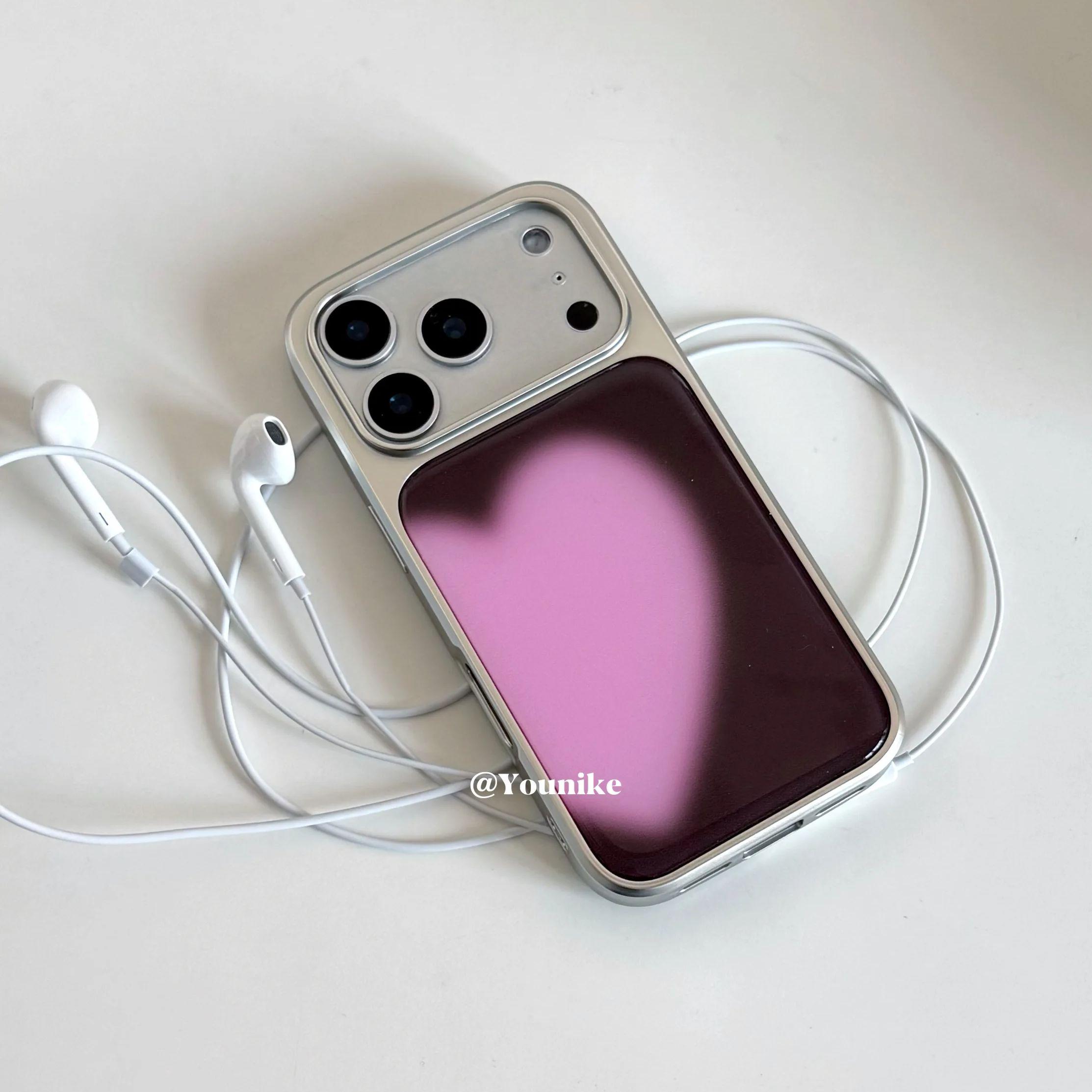 

Korean Ins Retro Pink Coffee Love Fashion Exquisite Cute Phone Case For iPhone 17 AIR 16 15 14 13 12 11 Pro Max Plus Y2K Cover iPhone Air