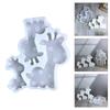 Giraffe Figurine Silicone Candle Molds for Candle Soap Epoxy Resin Giraffe Shape Silicone Molds for Gypsum Decoration