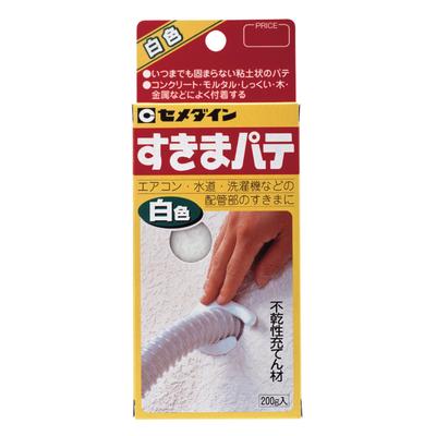 CEMEDINE Gap Non-Drying Putty, White, 200g, HC-146