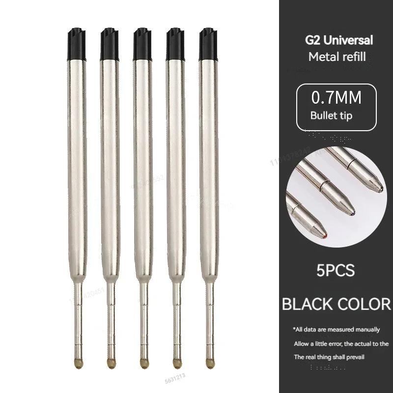 5/10/20pcs L:3.9 In/99mm Ballpoint Pen G2 Refills for Medium Point Blue Red Black Ink Rods for Writing Office Stationery
