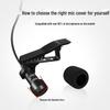 Little Bee Mic Foam Cover: Sponge Cover for Headset and Lapel Microphones, Earmuff Cotton Protector.