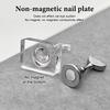 Nail Stand Non-Magnetic False Nail Tips Holder For Cat Eye Gel Press On Nails Display Rack Acrylic Nail Painting 1/5/10 Grids