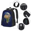 Map Of Africa Hot Sale Schoolbag Backpack Fashion Bags Map Africa Globe Safari Fun