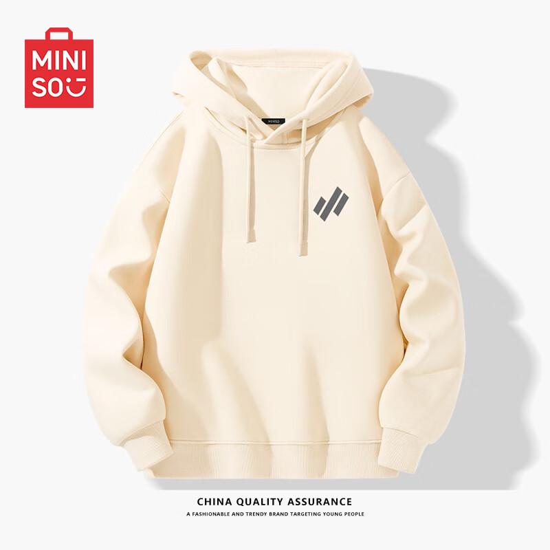 

MINISO Men s Hooded Pullover Sweatshirt Z Series 3XL