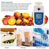Sugar Refractometer Sugar Meter Battery Operated for Precise Sugar Content Analysis in Food Beverage and Coffee