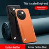Vivo V30e Leather Carbon Fiber Kevlar Protective Cover - All-Inclusive Case for V23, V30Pro, V25