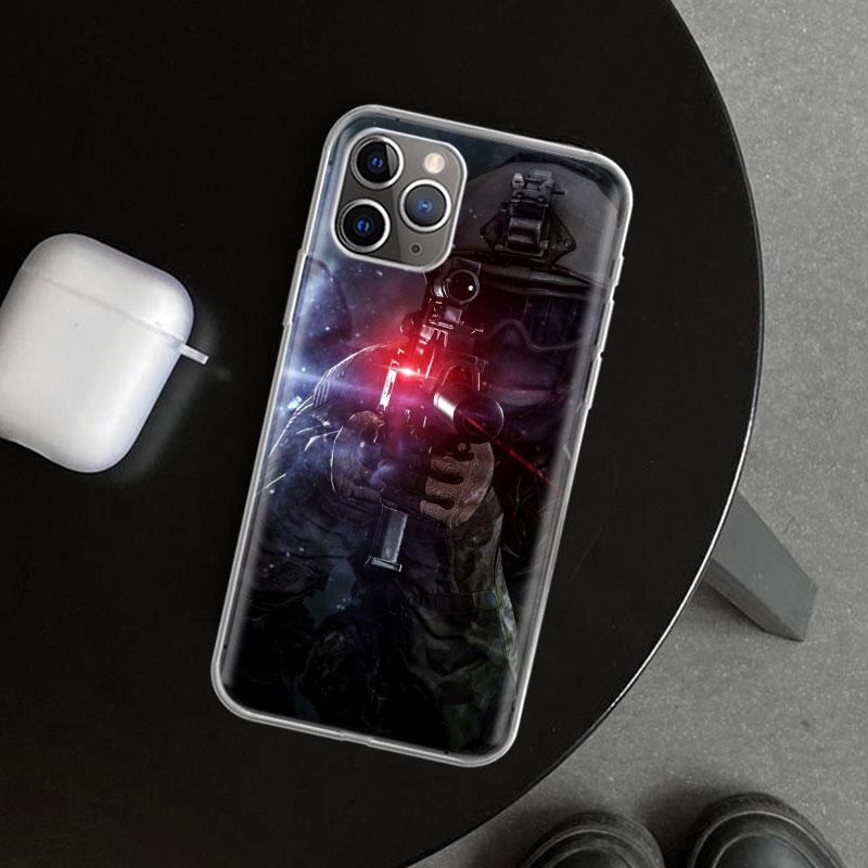 Police SWAT FBI Phone Case Cover for iPhone 18 11 12 13 Mini 14 15 Plus 16 Pro Max 17 Air 7 8 + SE Art Customized Fundas 11 12 13 M