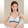 Non-marking Underwear Women Gathered Without Steel Ring Girls Bra Triangle Cup Flat-breasted Comfortable Bra