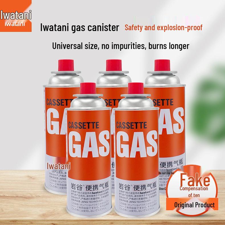 Iwatani Portable Outdoor Camping Gas Stove with Butane Cylinder