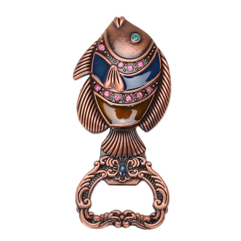 Multifunctional beer bottle opener creative retro bottle opener portable and easy to store travel gifts