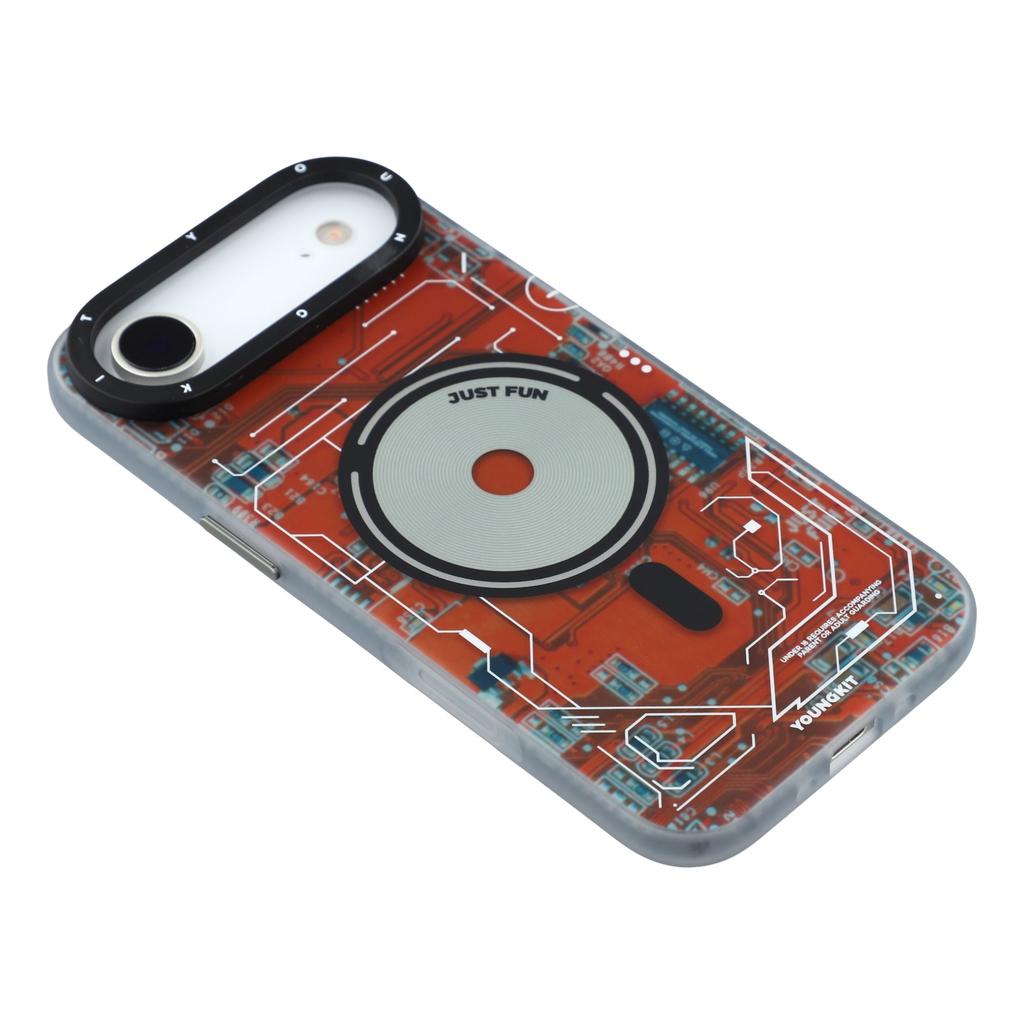 Seria Technologiczna YOUNGKIT dla iPhone 17 Air Magnetyczne Etui Twarde PC IMD Pokrowiec na Telefon