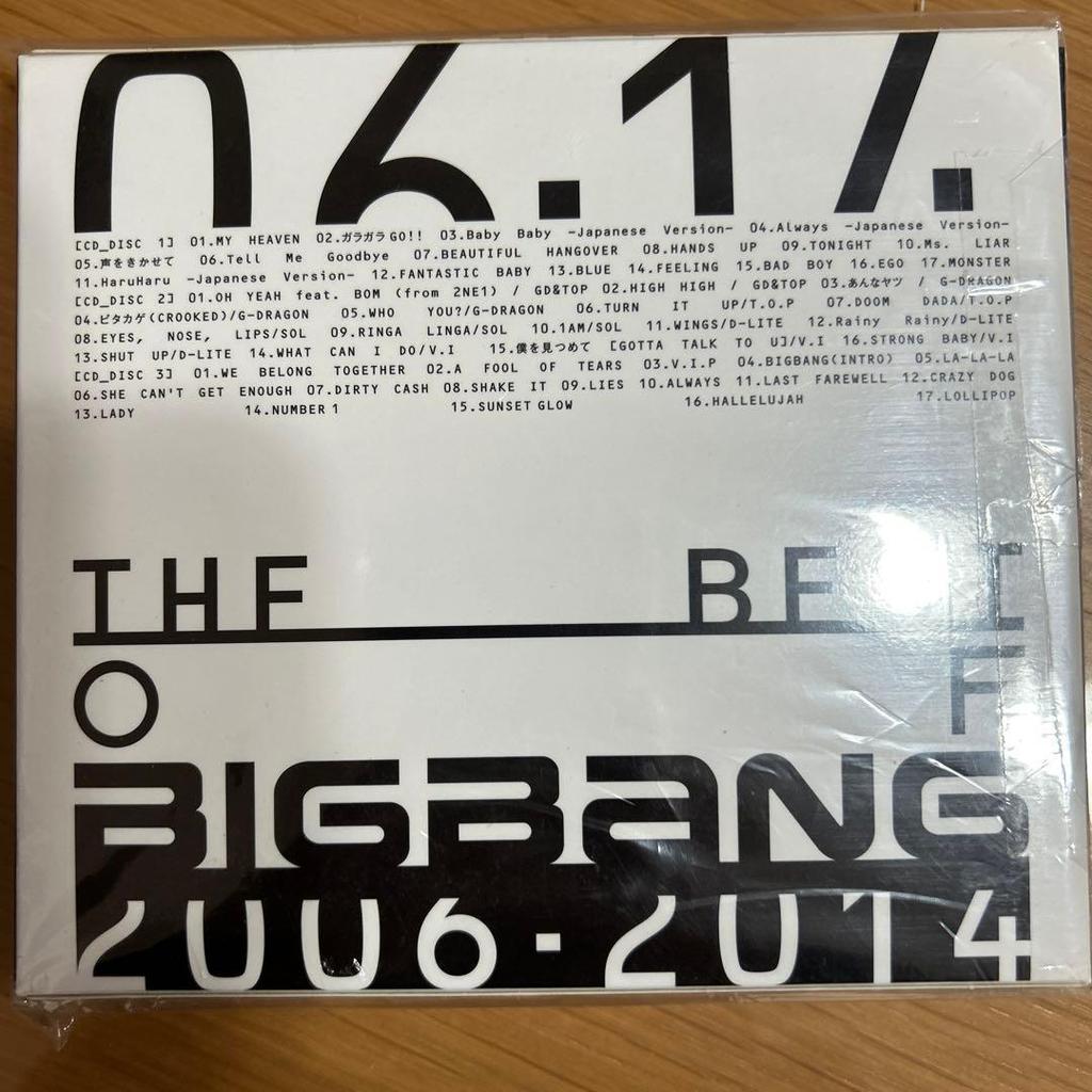 [USED] BIGBANG THE BEST OF 2006-2014