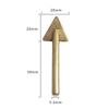 1PC 16mm/20mm Plastic Repair Triangle Smooth Tip Soldering Iron Tip Copper Head For 60 Watt