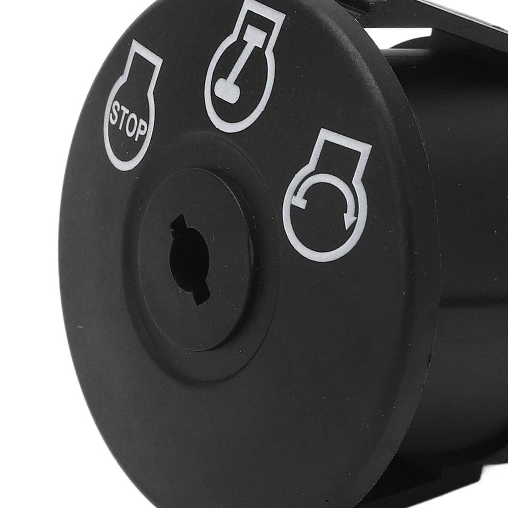 Ignition Switch 5 Terminals 3 Position Lawn Mower Starter Switch with Key 925-04228 for Craftsman
