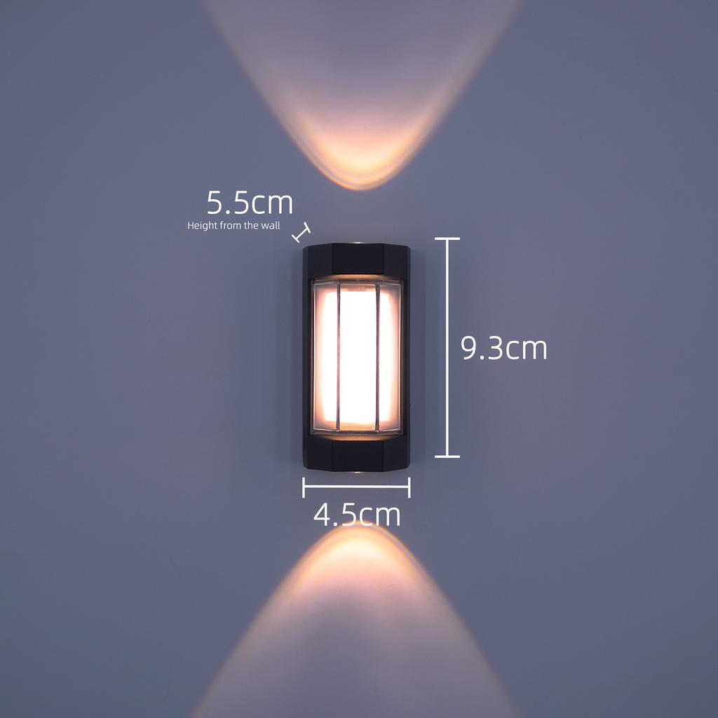 Xiaomi Nordic Aluminum Wall Lamp Modern Style indoor Wall Light IP65 Waterproof Up Down Corridor Lights for Home Stairs Bedroom Bedside