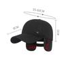 Winter Men's Warm Cap Cold-Proof Ear Protection for Middle-Aged and Elderly Baseball Cap Outdoor Thick Cotton Cap