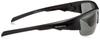 Shimano Polarized Fishing Matte Free Size HG-066N Sunglasses, Water-Repellent Half-Fishing Glasses, Black/Smoke,