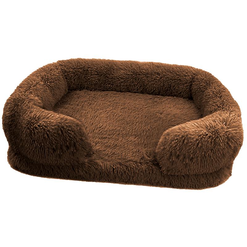 Super Warm Bed Dog Plush Pet Bed Winter Thickened Cushion Dogs Sleeping Beds and Sofa Removable Mat Dog For Small Large Dogs Cat