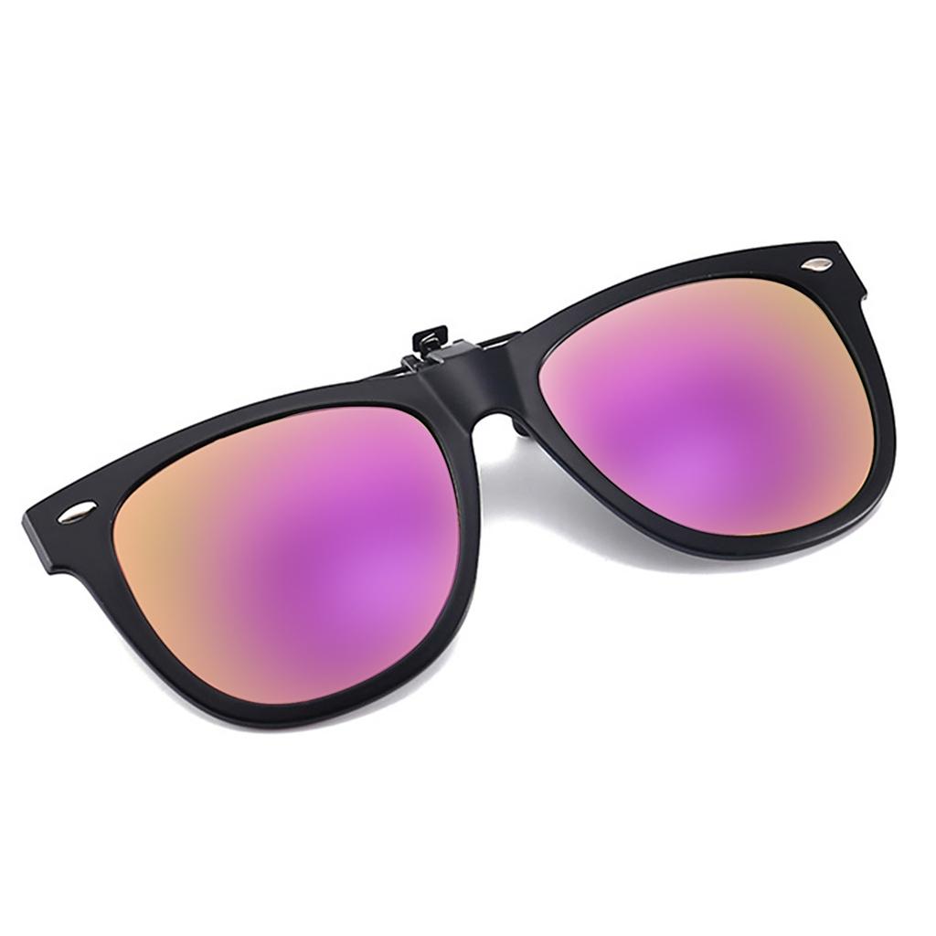 Polarisierte Clip-on-Sonnenbrille, blendfreie Autobrille für Brillen