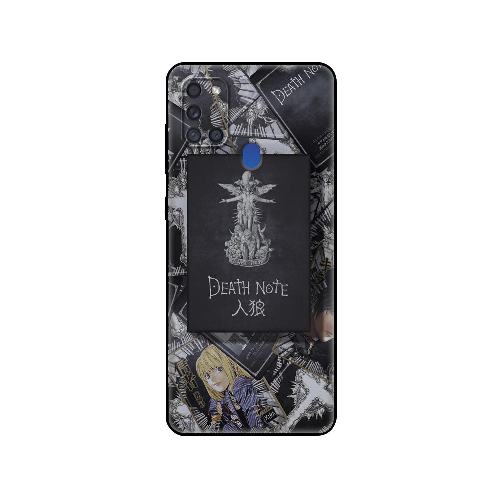 Custodia in TPU Nera Per Samsung Galaxy A50 50S A30S A10 A01 A11 A21S A31 A41 A51 A71 M21 M30S S10 LITE Cover Anime Giapponese