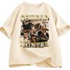Cougar Hunter Fun Pattern Tshirt Summer Mens Womens Casual Cotton Fashion Harajuku Tshirt Mens Tshirt Street Wear Y2K
