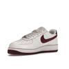 Nike Air Force 1 07 Craft Dark Beefroot Unisex-Sneaker Weiß Sail Dunkel-Beetrot DB4455-100