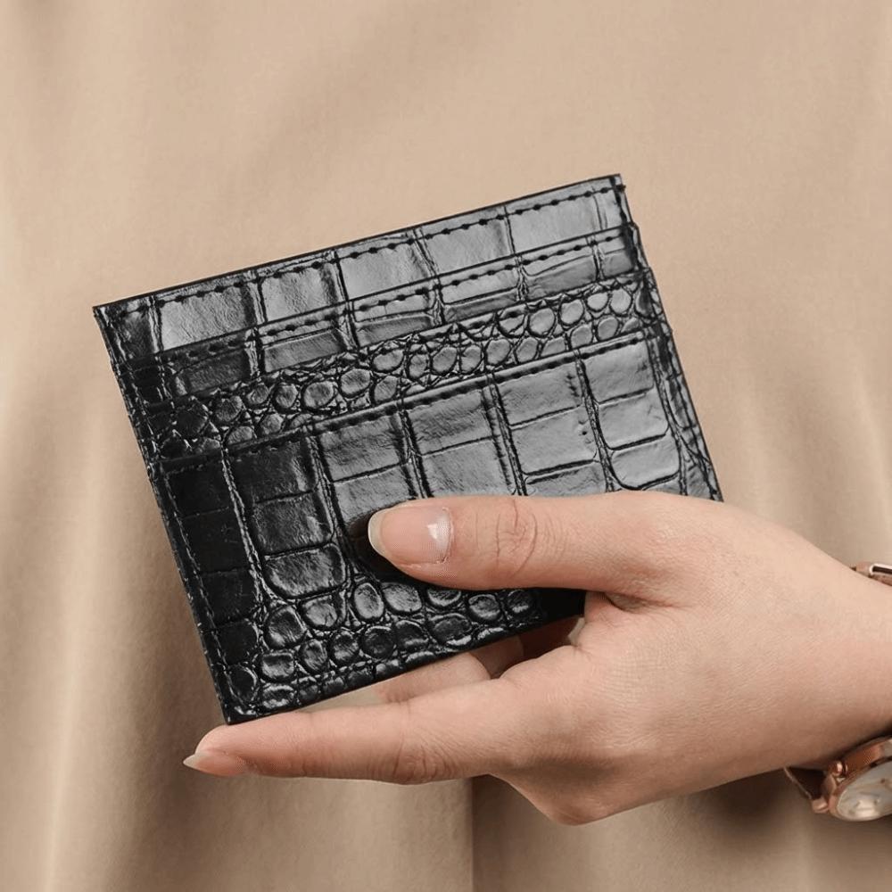 Fashion Solid Color Mini Card Holder Multi-functional Ultra-thin Bank Card Case Korean Style Wallet Coin Purse Student