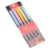 Ru Han Korean Style 304 Stainless Steel & Wheat Straw Non-slip Chopsticks Gift Set
