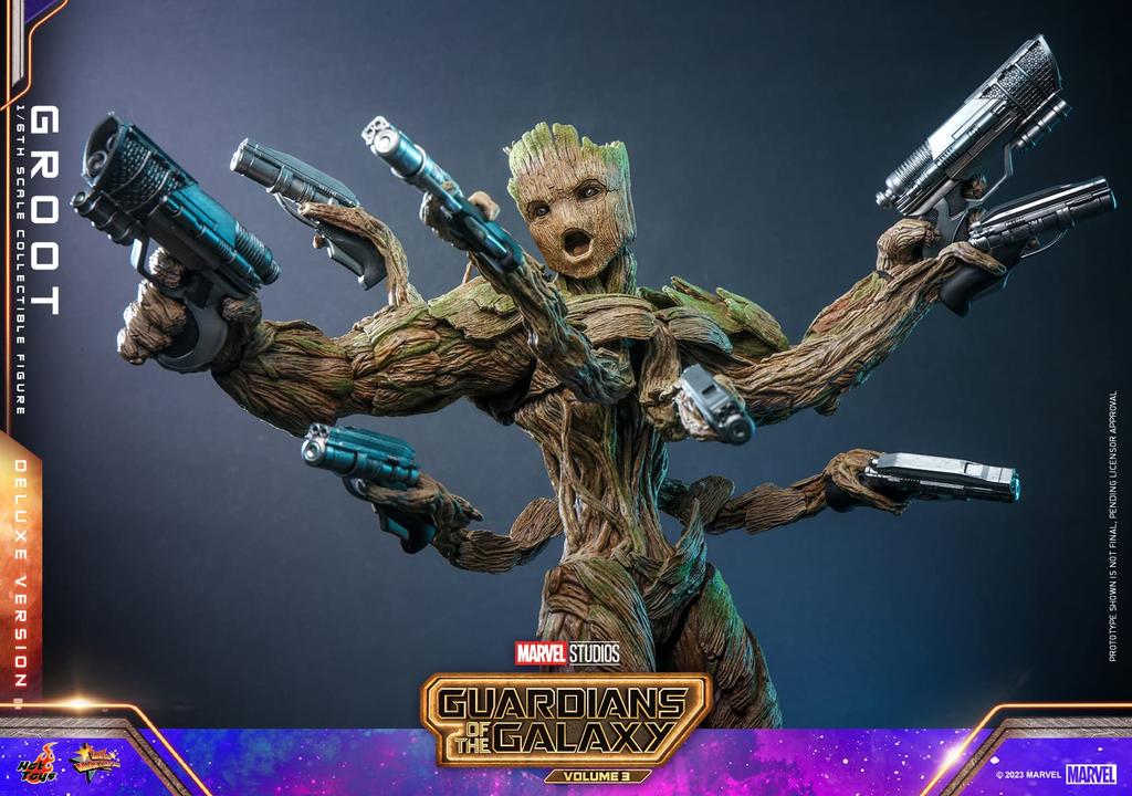 Film-Meisterwerk Guardians of the VOLUME 3 Groot Scale Figure Galaxy (Deluxe Edition) 1/6