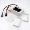 New Digital Lcd Display Water Flow Sensor Meter Flowmeter Rotameter Temperature Qyh