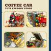 LED Magic Train Construction Blocks Puzzle Playthings Locomotive Station MOC Bricks Books Movie 3D Model Children Adult Birth Date Gifts DIY
