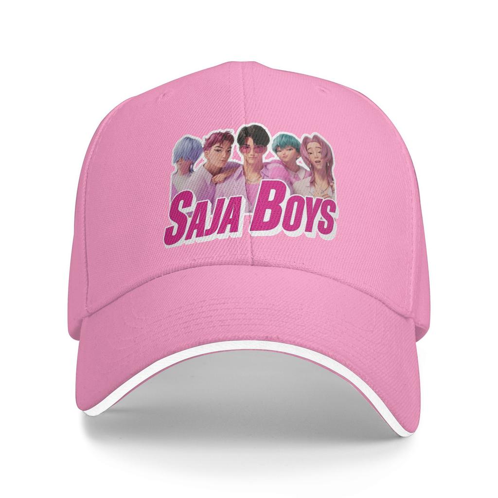 Letní Ležérní Baseballová Čepice Saja Boys Kpop Lovci Démonů Kpop Rock Trucker Čepice Pro Unisex Muže Nastavitelná y2k Retro Baseballové Čepice
