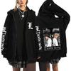 Autumn/Winter Unisex Death Note Zipper Hoodie Cardigan
