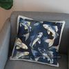 2D Colorful Koi Fish Pattern Decorative Pillow Cover Pattern Cushion Cover Suitable For Sofa Bedroom Car Pillow Cover