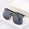 Integrated Sunglasses, Personalized Small Apple Glasses, Funny Catwalk Large-Frame Sunglasses