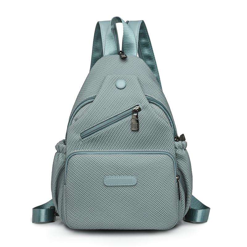 Multifunctional Lightweight Chest Bag Women's Large Capacity Shoulder Bag Commuter Backpack