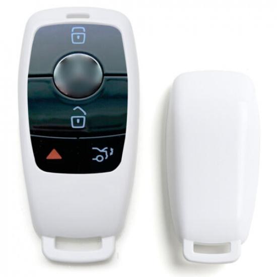 

White Hard Plastic Key Fob Shell For M-Benz E S G CLA CLS GLB GLC GLE GLS-Class