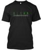 Vegan Design With Message T-Shirt Made In the USA Size S To 5XL