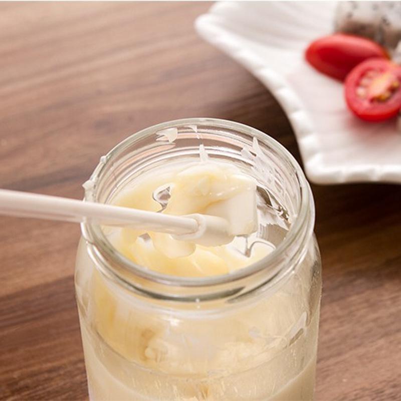 Dessertverktøy Lang Flaskeskrape For Smør Syltetøy Saus Ketchup Silikonspatel