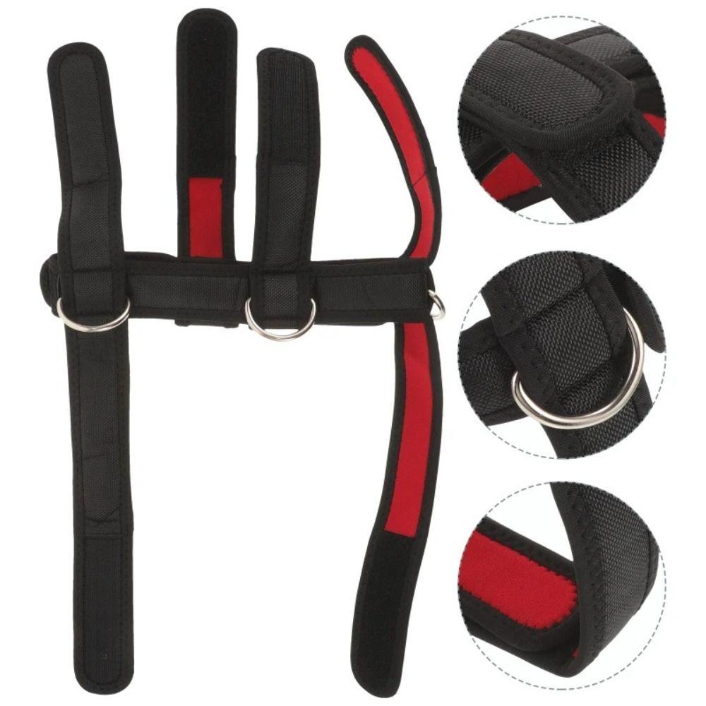 Multifunctional Head and Neck Trainer Band Adjustable Neck Strength Training Strap  Home