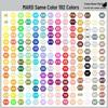Pinbeads Fusion Beans Refill Pack: All-Color Series, 1000 Beads (2.6mm) for DIY Puzzle Crafting