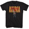 Street Fighter - Akuma Warped Text - American Classics - Solid Black Adult Short