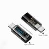 U Shape USB-C Adapter Right Angle USB-C Male To Female Connector Type C Adapter  8K Display