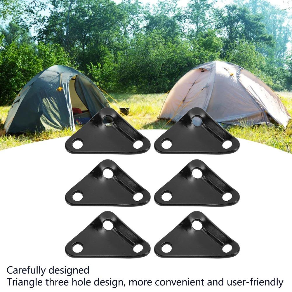 20 Pcs Ultralight Strong Tent Rope Fastener Triangle Tent Guy Line Rope Adjuster  Backpacking