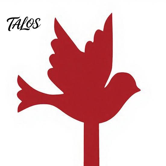 Metal Paint Mailbox Sign Iron Flag, Flying Bird Shape Mail Box Stake Sign, Decorative Flag Replacement for Outdoor Garden Patio Decoration Decor