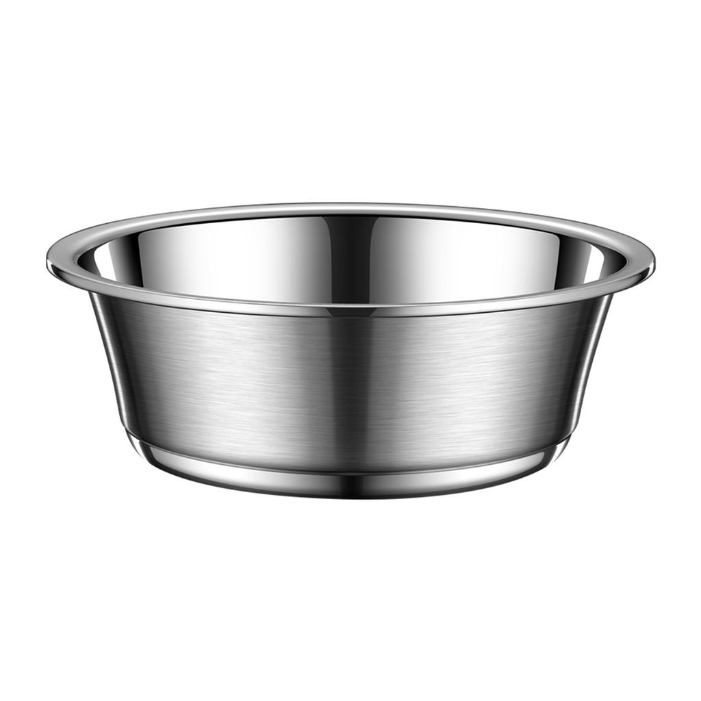 LFGB Certified 316L Stainless Steel Kitchen Basin Ultra Thicken Seafood Container Well Polished Directly Heating Deepened Plates