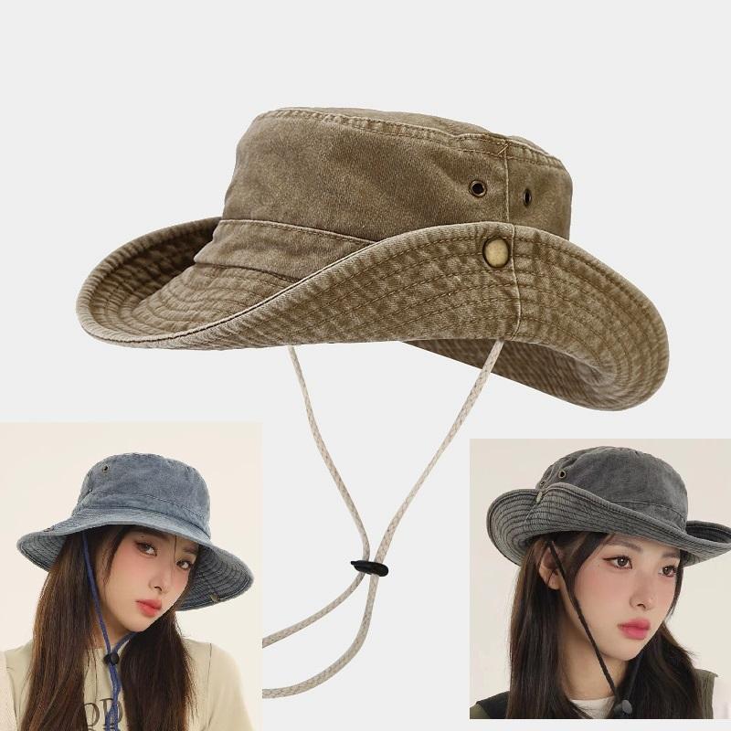 Bucket Hats for Men Women and Youth Boys Girls Summer Spring Autumn Caps S Big Headun Visor Hiphop Cotton Soft Trendy Hats