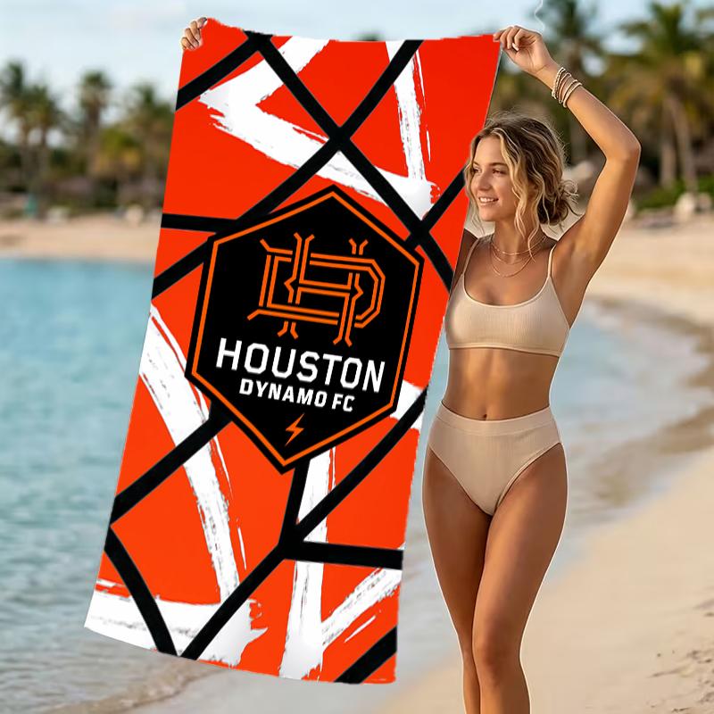 Beach Towel with Football club logo Pattern - soft,absorbent,machine washable Lightweight&Modern,swimming,Travel Essentials